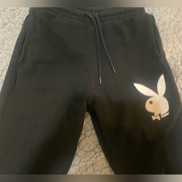 PLAYBOY Pants & Jumpsuits Black Playboy Sweatpants Poshmark